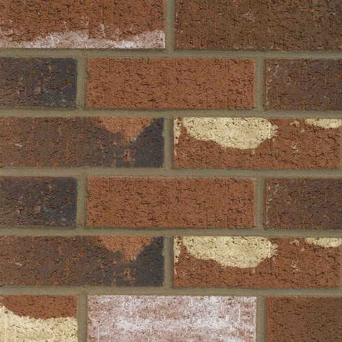 Forterra Victorian Mixture Facing Brick, Red multi, 215 x 102.5 x 65mm