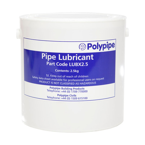 Polypipe Lubricant 2.5kg Tub