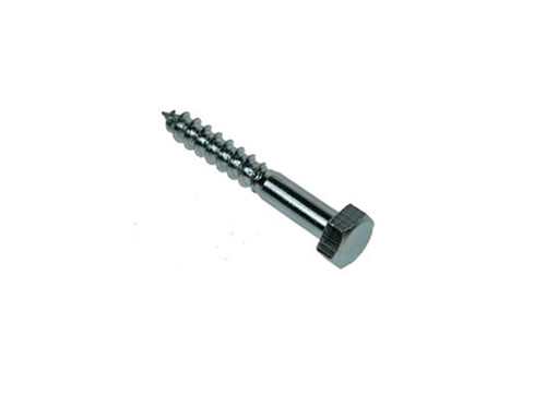 M12 x 160mm Hexagonal Head Coach Screws BZP