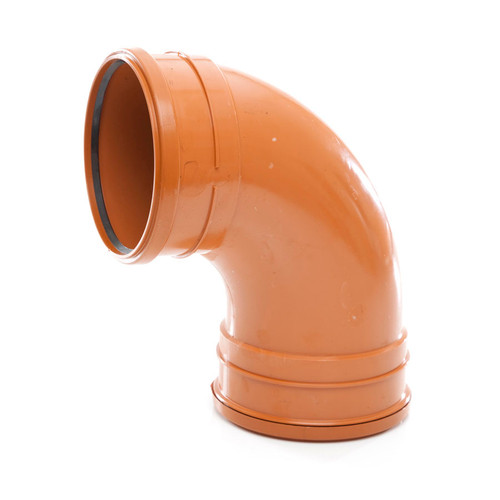 Polypipe U/G Drain, 160mm, Double Socket Bend, 87 Deg