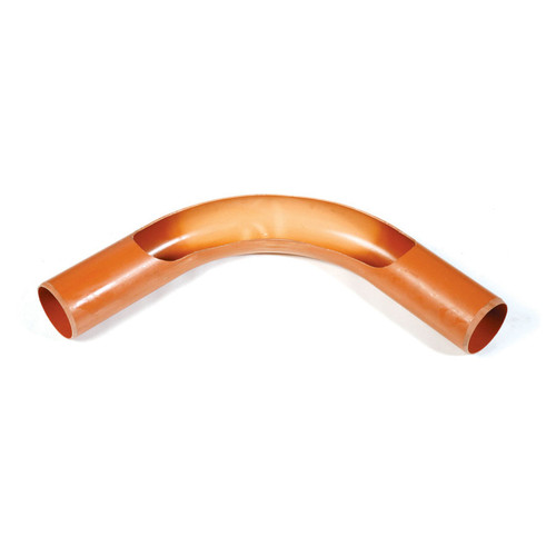 Polypipe U/G Drain, 110mm, Long Radius, Plain Ended Bend, 45 Degree