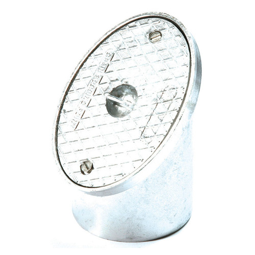 Polypipe U/G Drain, 160mm, Sealed Oval Top, Rodding Eye, 45 Degree