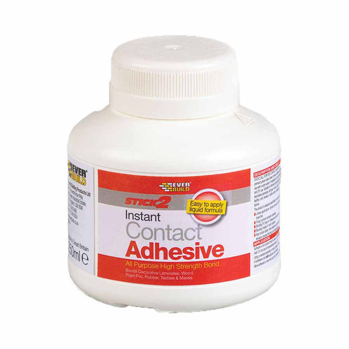 Everbuild Stick 2 All Purpose Instant Contact Adhesive, 250ml
