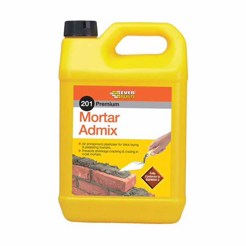 Everbuild 201 Mortar Admix Plasticiser, 5 L
