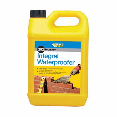 Everbuild 202 Integral Liquid Waterproofer, 5 L