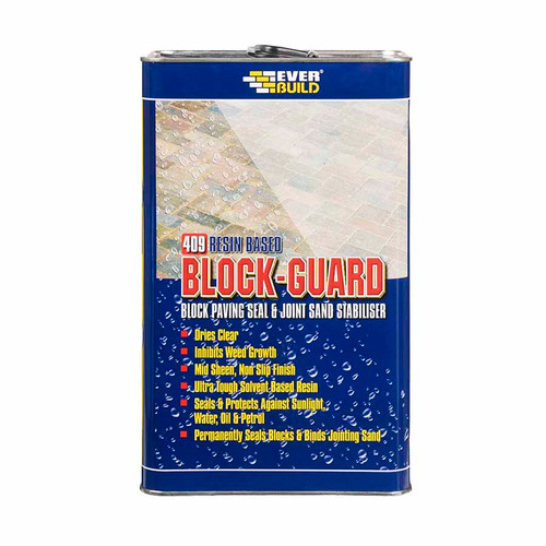 Everbuild 409 Block Guard Block Paving Seal and Sand Stabiliser, 25 L