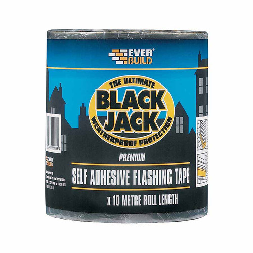 Everbuild 909 Black Jack Trade Flashing Tape, 300mm x 10m
