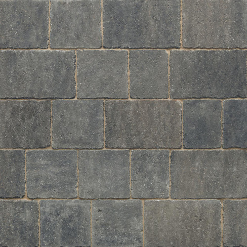 Stonemarket Trident Paviors 160mm x 160mm x 50mm Charcoal