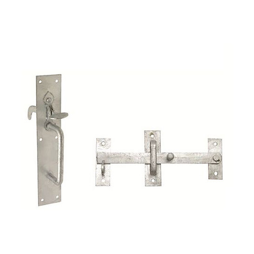 Sterling Gate Catches, Bright Zinc Plated, 10 Year Warranty, 190mm x 45mm