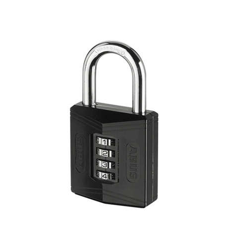 Abus 158 Padlock, Zinc Steel, Anthracite, Indoor, 86.1219 x 57.9437 mm