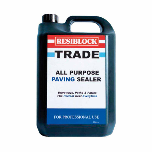Sika Resiblock Trade All Purpose Paving Sealer, Clear, 5 L