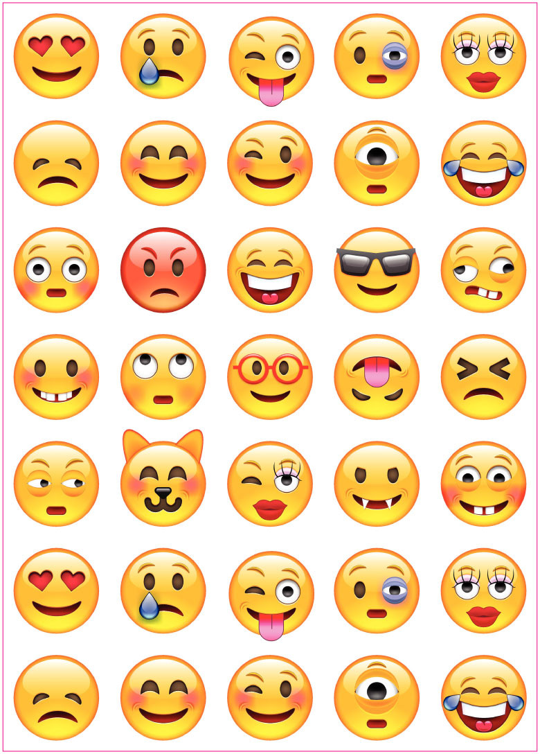 Selfie Booth Backdrop, Emojis