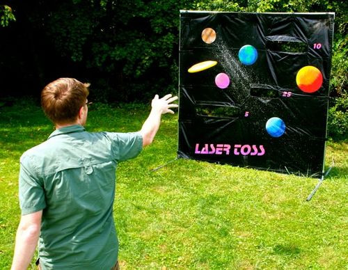 Laser Toss