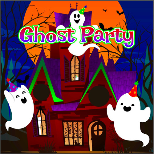 Ghost Party Canvas