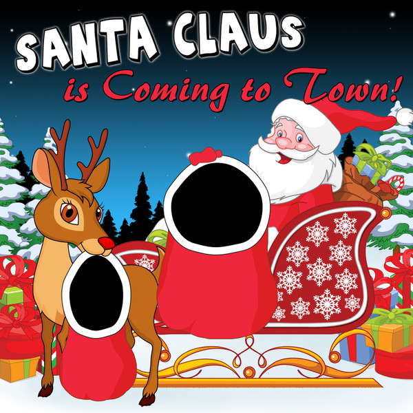 Santa Claus is Coming to Town Canvas