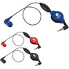 Retractable Ear bud with Mic - 7199-39