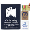 Small Eco Inspired Cover Sticky Notes & Flags-Product Size: 3” W x 3-15/16” H