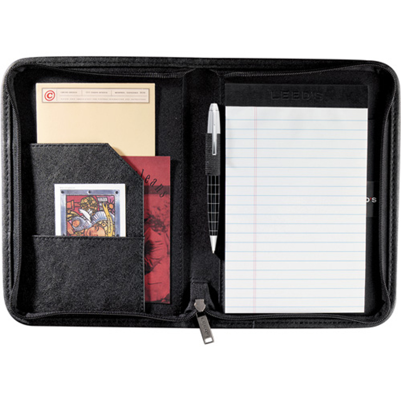 DuraHyde Jr. Zippered Padfolio - with FSC® Mix Paper-0600-06