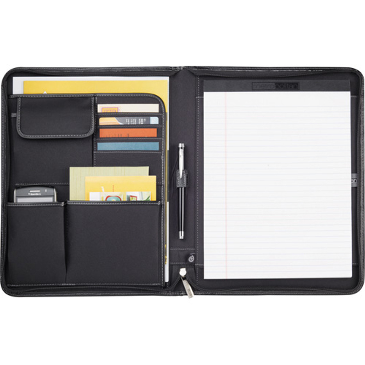 Metropolitan Zippered Padfolio - 1100-10