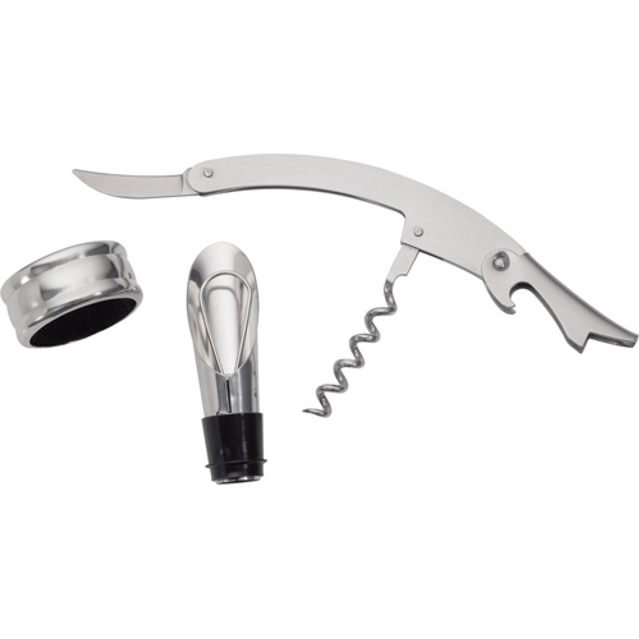 Grigio 4-Piece Wine Bottle Set - 1250-08