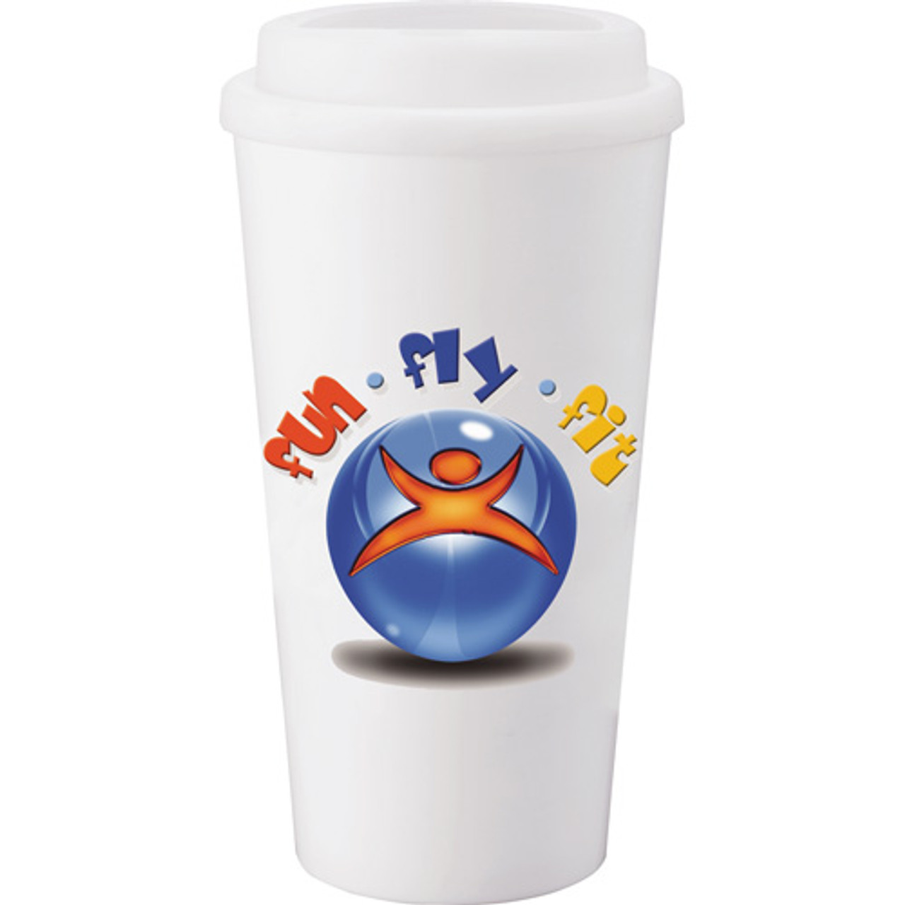 Mega Double-Wall Plastic Tumbler 16oz - 1622-84