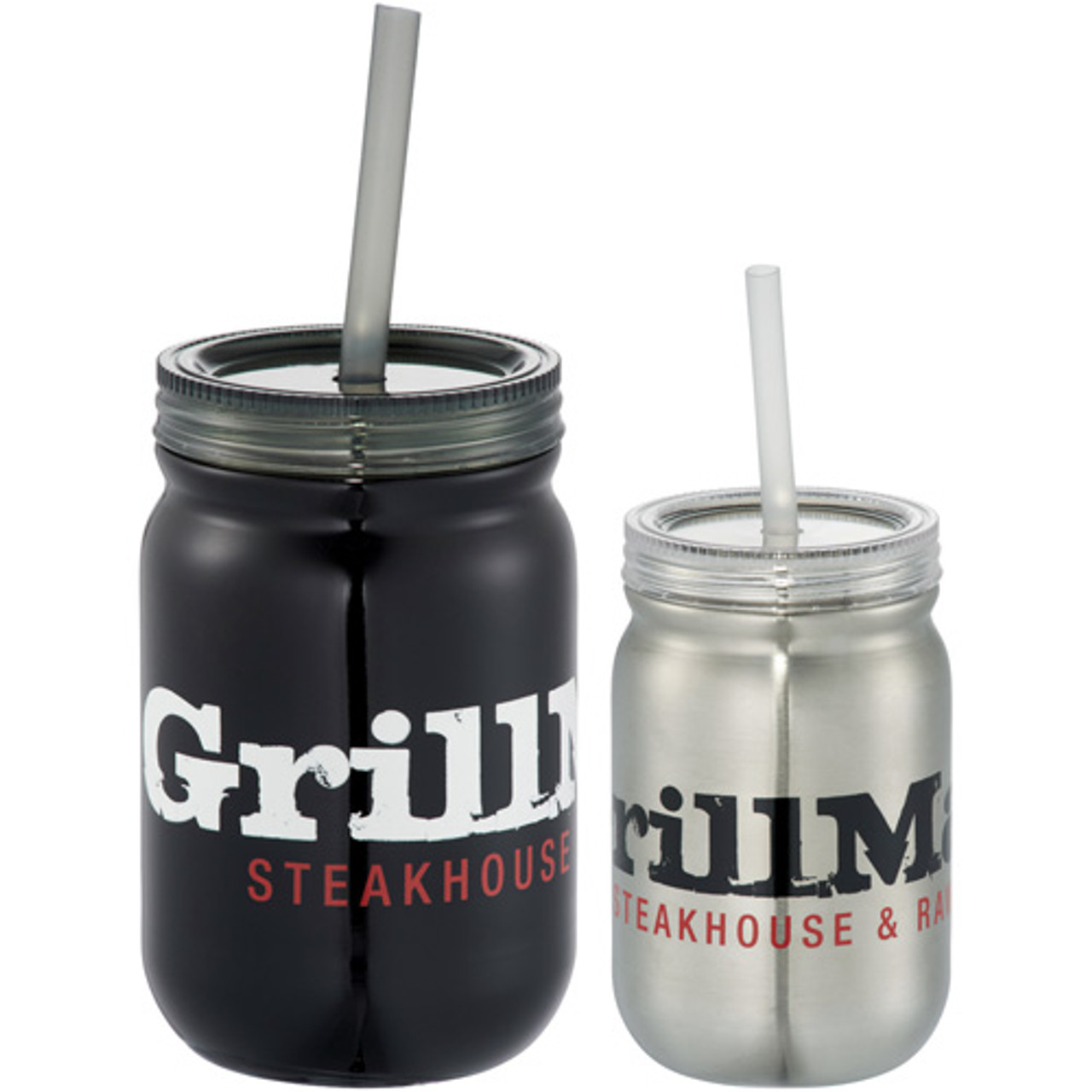 Stainless Mason Jar 24oz - 1624-37