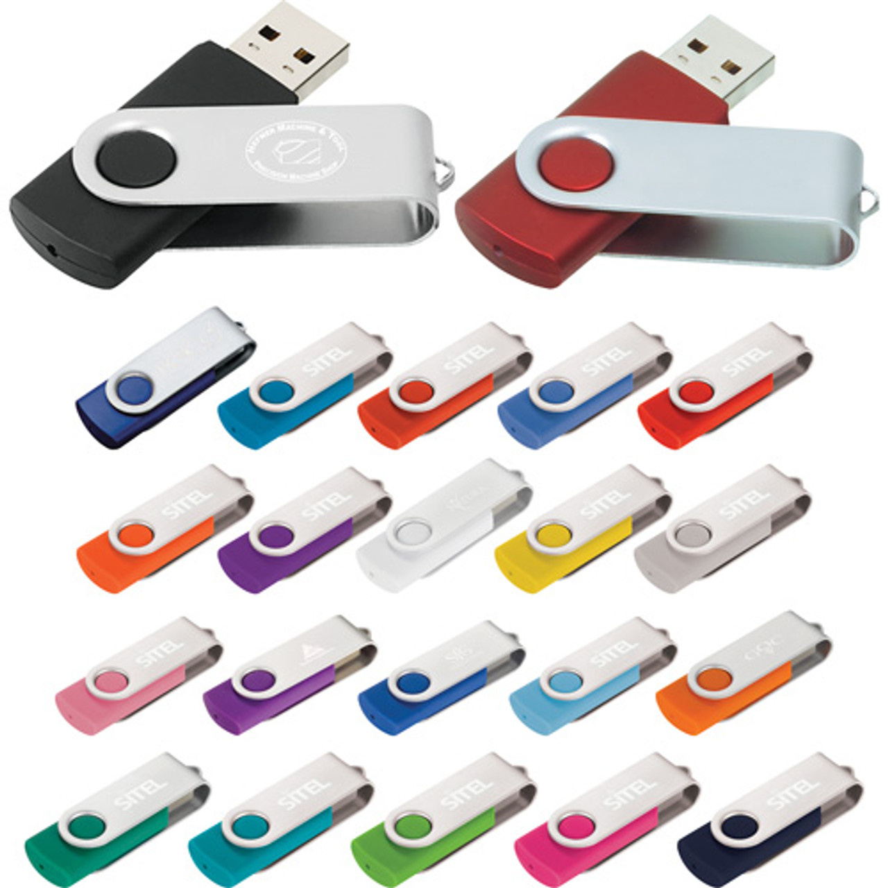 Rotate Flash Drive 2GB - 1690-48