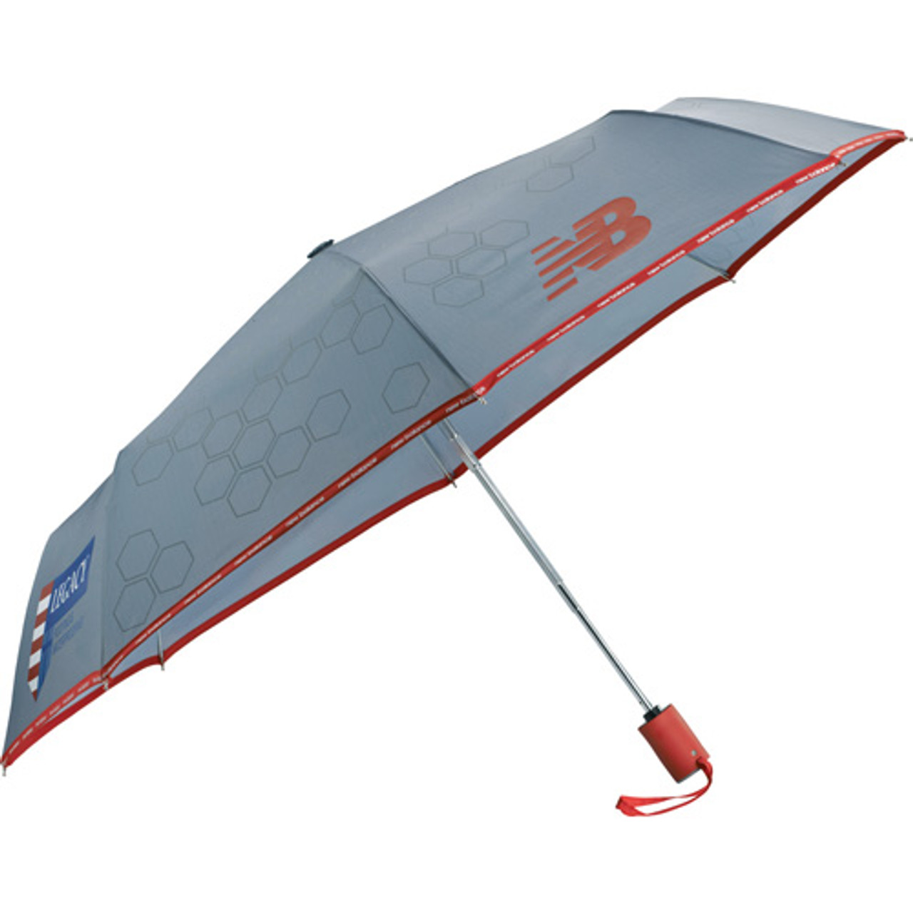 42" New Balance® Auto Open/Close Folding Umbrella - 1906-23