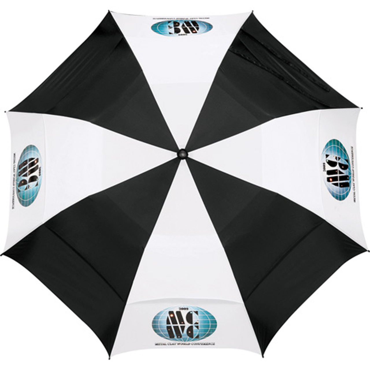 58" Vented Auto Open Folding Golf Umbrella - 2050-06