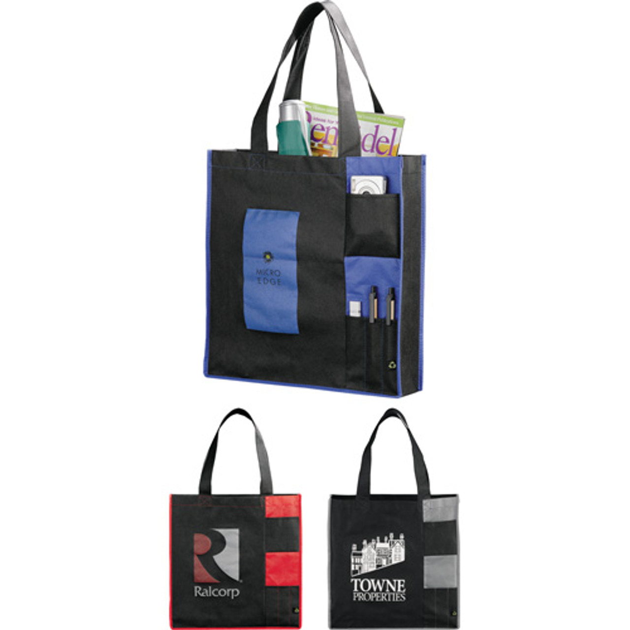 PolyPro Non-Woven Pocket Tote - 2150-21