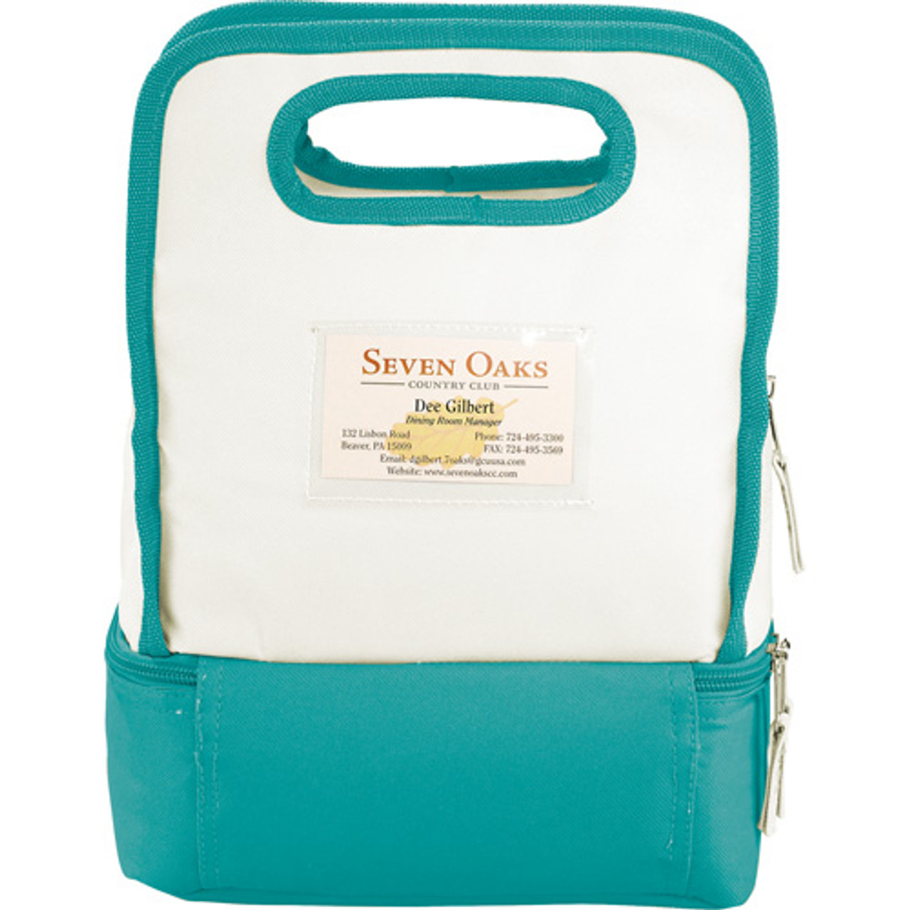 Color Dip Dual Compartment Lunch Cooler - 2170-21