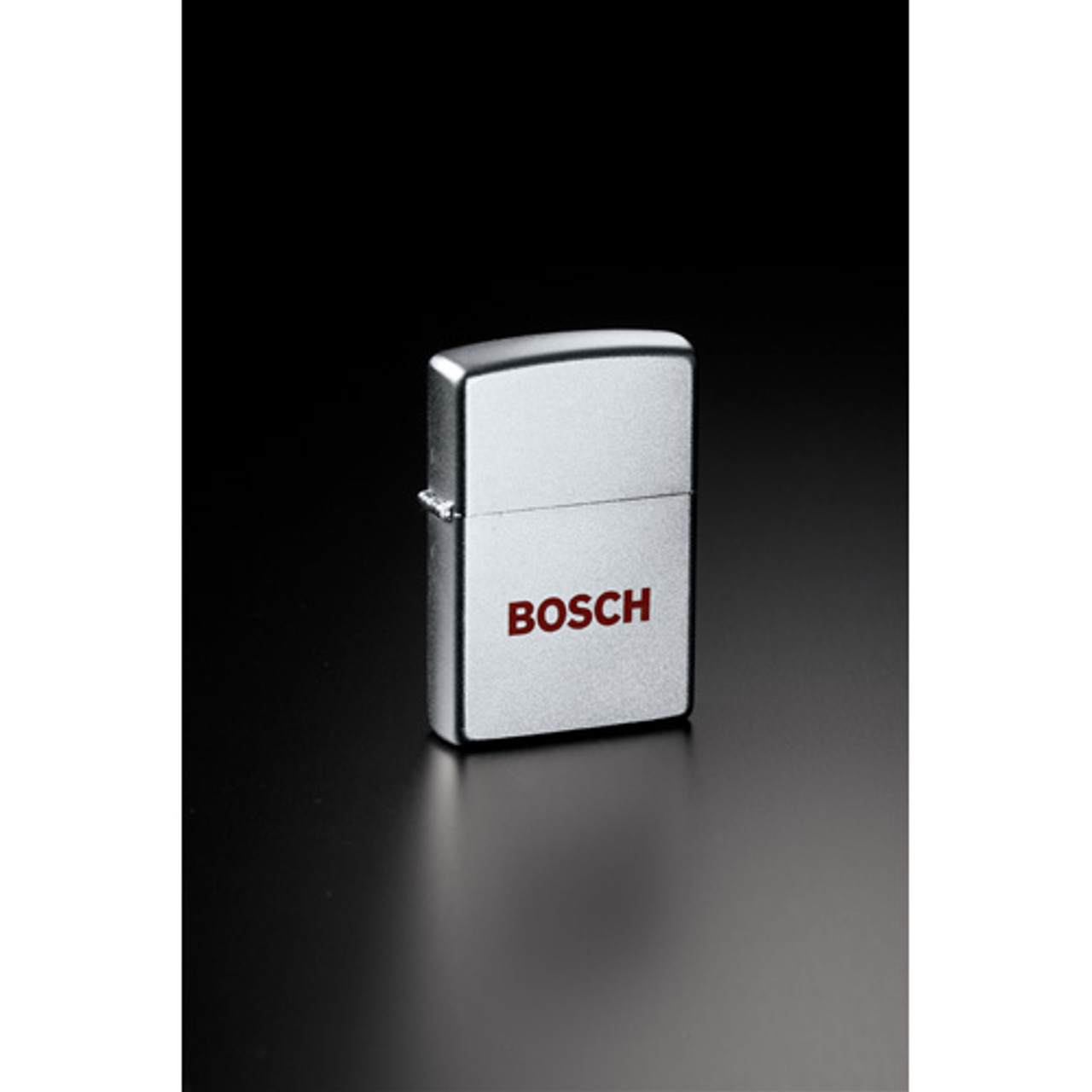 Zippo lighter ”Logo” *Satin Chrome*