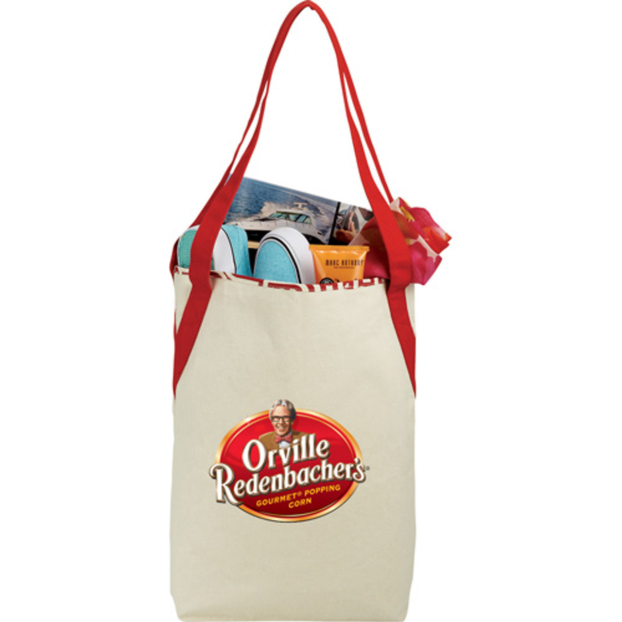 Global Market Cotton Shopper Tote - 7900-55