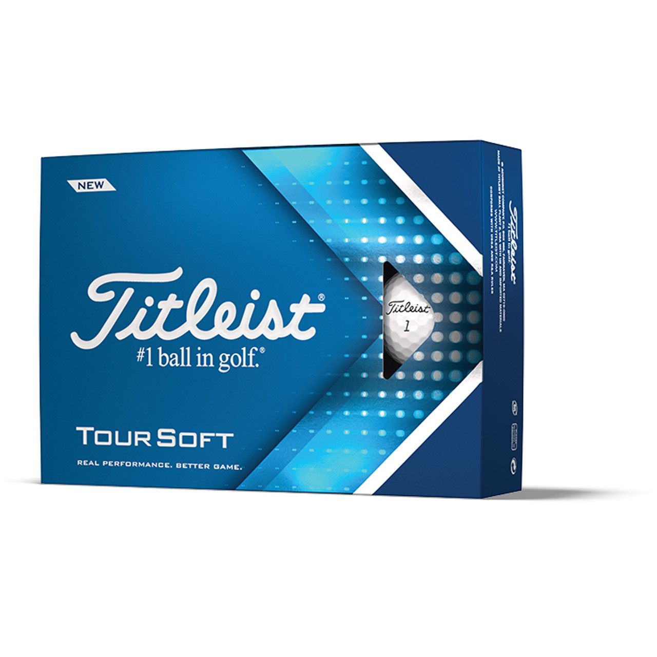 Sac à balles Titleist Tour Series Practice Ball Black White - Eté 2023