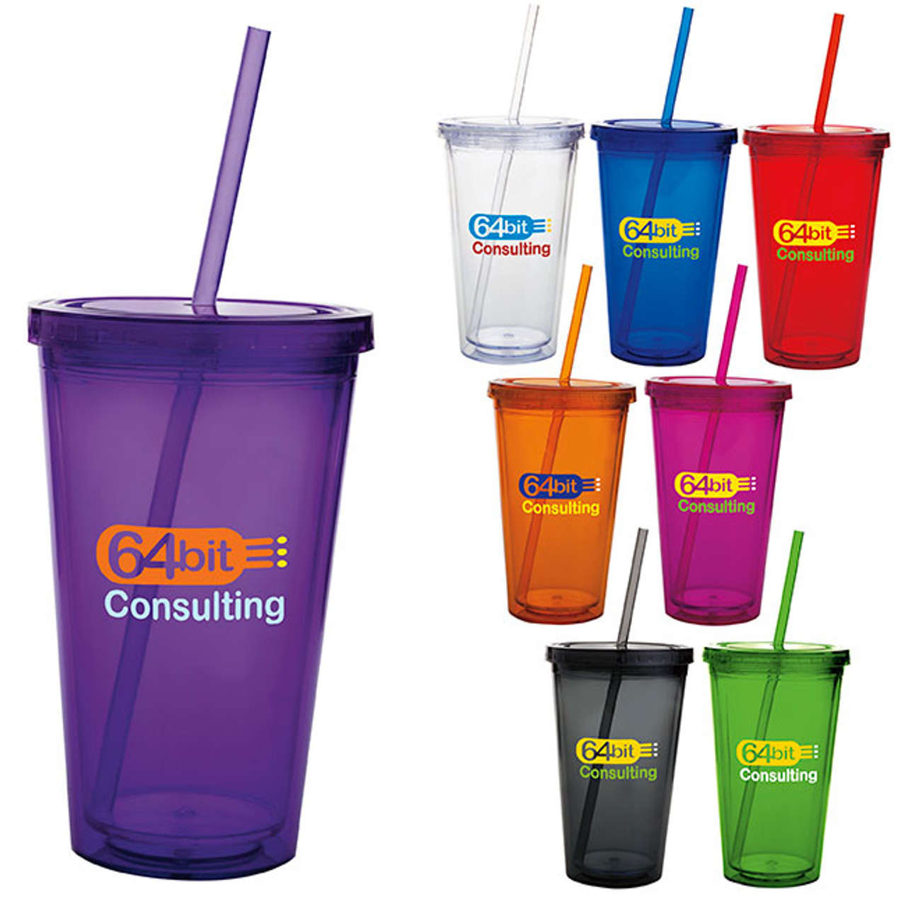 Double Wall Acrylic Tumbler 18 oz. - 45856