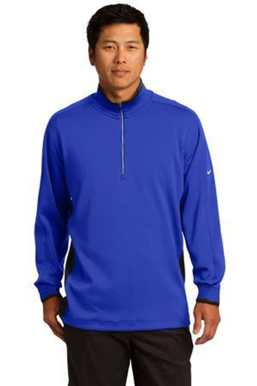 Add Your Logo to Nike Golf - Dri-Fit 1/2-Zip Cover-Up - 578673