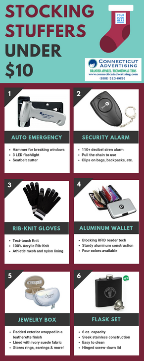 Stocking Stuffers Under $10!