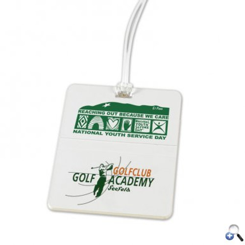 Rectangle Golf Bag Tag - GT34