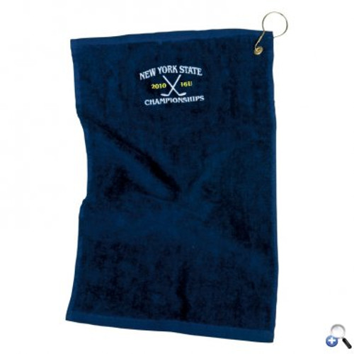 18" Embroidered Golf Towel - GTW18E