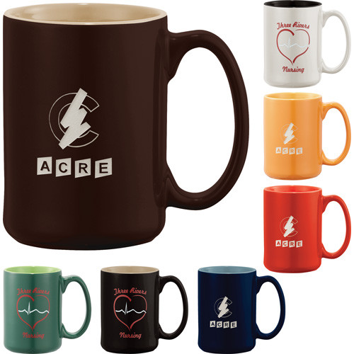 Jumbo Ceramic Mug 14oz -Imprinted 1 Color 1 Location
