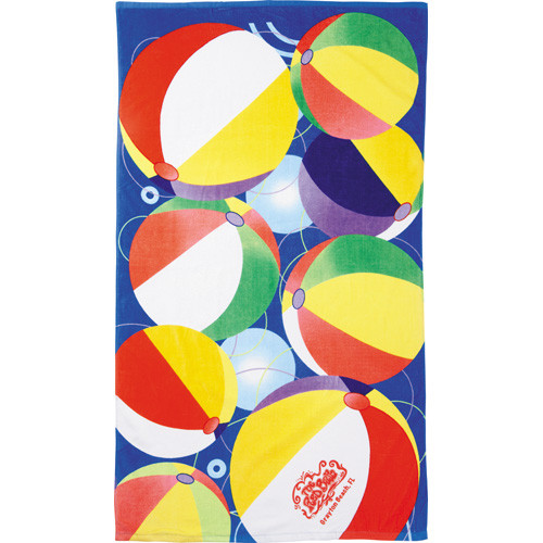 14 lb./doz. Beach Ball Beach Towel - 2090-31