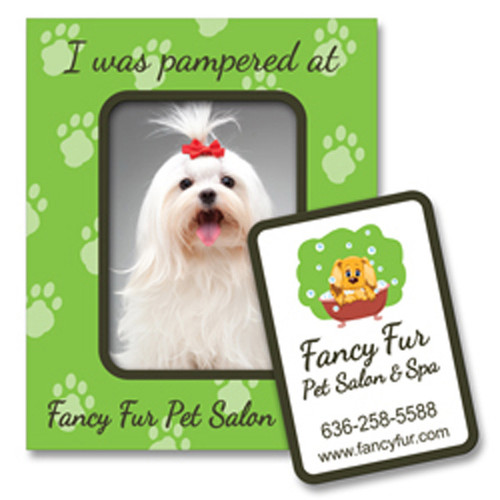 Rectangle Punch Out Picture Frame Magnet - PF09