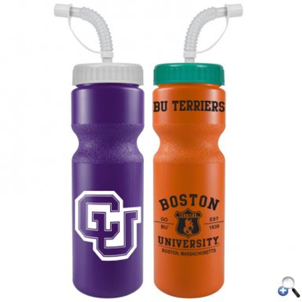 Promotional The Mountaineer - 36 Oz. Tritan Bottle With Tethered Lid -  Custom Promotional Products