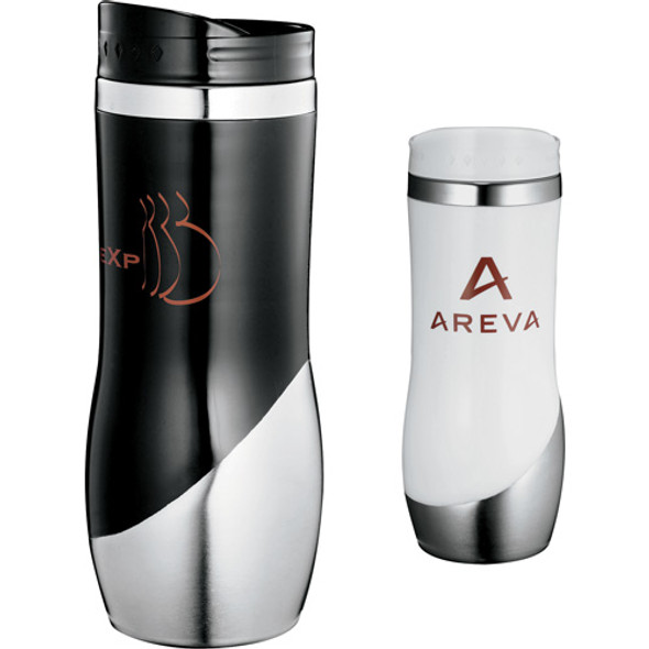 Curved Stainless Tumbler 16oz - 1622-24