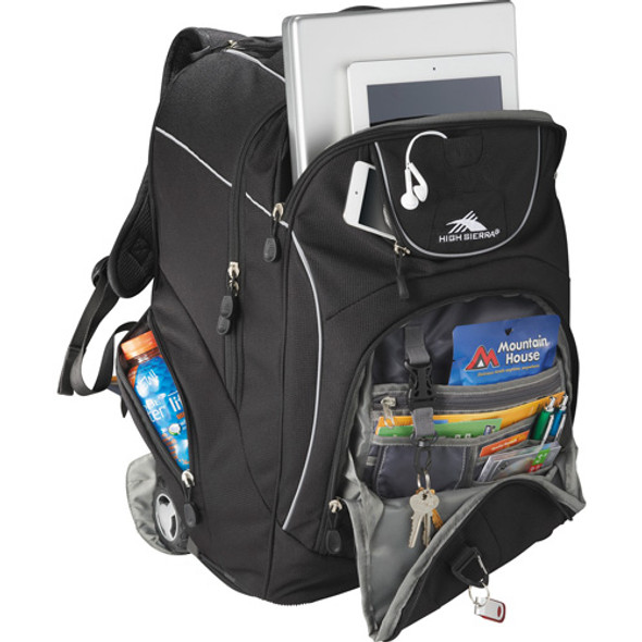 High Sierra® Powerglide Wheeled Compu-Backpack - 8051-38