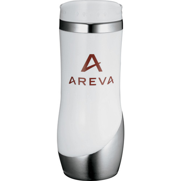 Curved Stainless Tumbler 16oz - 1622-24