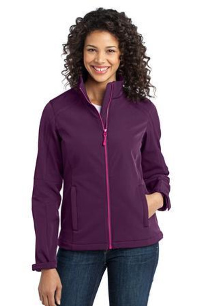 Add Your Logo to Port Authority - Ladies Traverse Soft Shell Jacket - L316