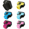 HP 02 Black and Color Set 6-pack replacement