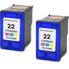 HP 22 - C9352AN  2-pack replacement