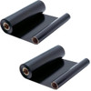 2 Pack - ribbon roll refills for Sharp UX-10CR